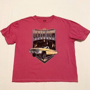 Death Row Records Mens Tshirt 3X Size Shirt